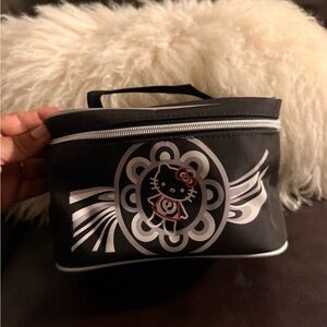 Hello Kitty Black and White Cosmetic Case